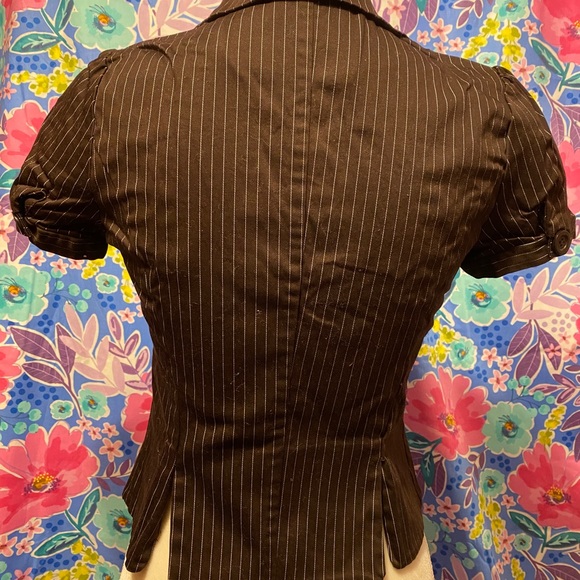 💕3 for $20💕 Stripe bolero/blazer - Picture 2 of 6